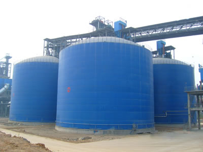 桐城水泥钢板库改造